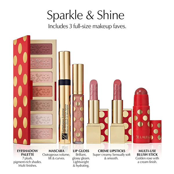 پک مراقبت پوست و لوازم آرایشی 11 تکه استی لادر Estee Lauder Ultimate Blockbuster Gift Set 11 Pc